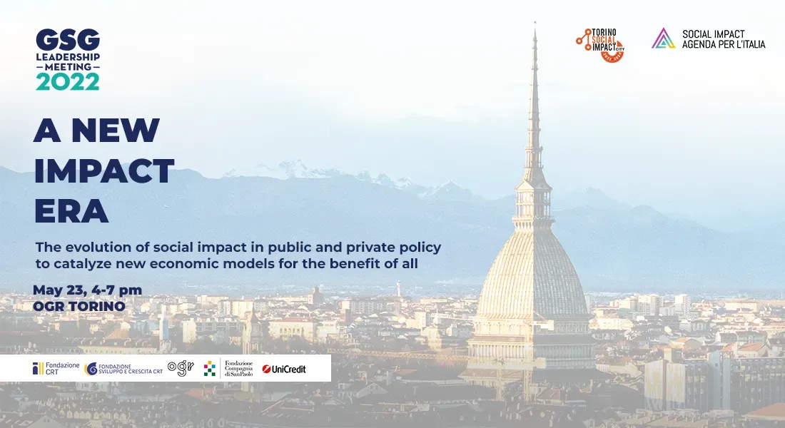A New Impact Era: the GSG Leadership Meeting in Turin from May 23rd to 25th