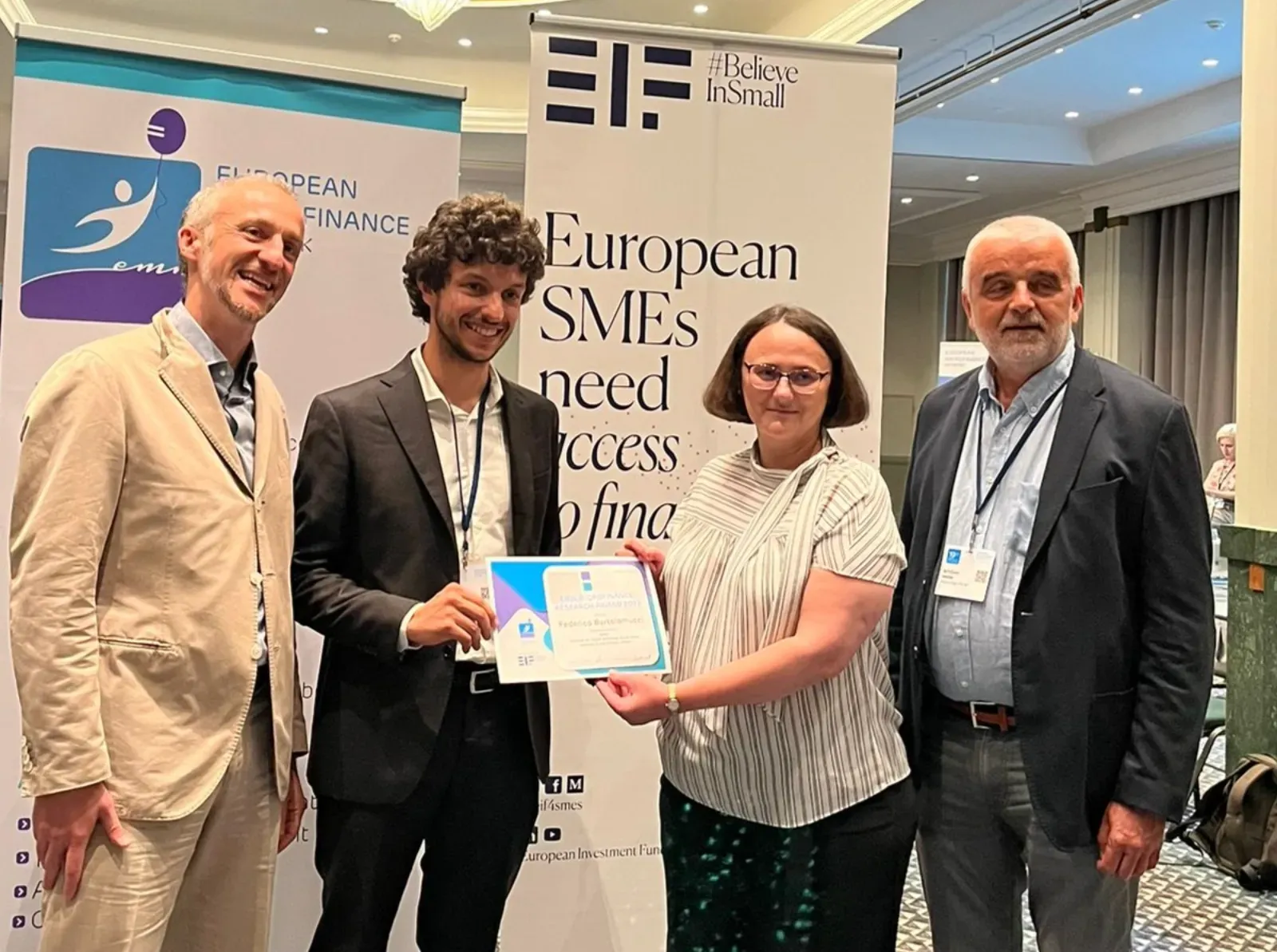 Tiresia researchers won the 2022 EMN Research Award